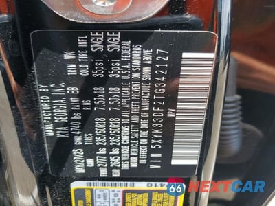 Zdjęcie 13 z 13 samochodu: 2026 KIA SPORTAGE EX VIN:5XYK33DF2TG342127 - miniatura