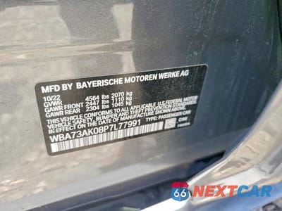 Zdjęcie 12 z 12 samochodu: 2023 BMW 228XI VIN:WBA73AK08P7L77991 - miniatura