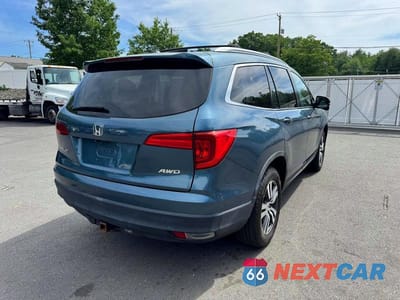 Trzecie zdjęcie samochodu z tyłu: 2016 HONDA PILOT EXL VIN:5FNYF6H50GB024007 - miniatura