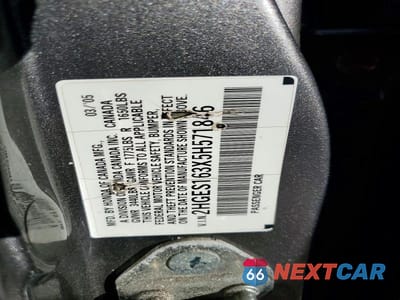 Zdjęcie 12 z 12 samochodu: 2005 HONDA CIVIC DX VP VIN:2HGES163X5H571846 - miniatura