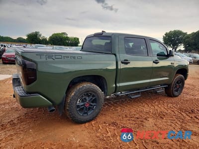 Trzecie zdjęcie samochodu z tyłu: 2020 TOYOTA TUNDRA TRD PRO VIN:5TFDY5F11LX927740 - miniatura