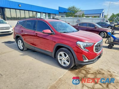 Czwarte zdjęcie samochodu z boku: 2018 GMC TERRAIN SLE VIN:3GKALTEXXJL318347 - miniatura