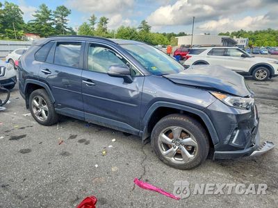 Czwarte zdjęcie samochodu z boku: 2019 TOYOTA RAV4 LIMITED VIN:JTMDWRFV2KD035559 - miniatura