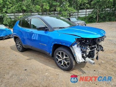 Czwarte zdjęcie samochodu z boku: 2025 JEEP COMPASS LIMITED VIN:3C4NJDCN7ST556961 - miniatura