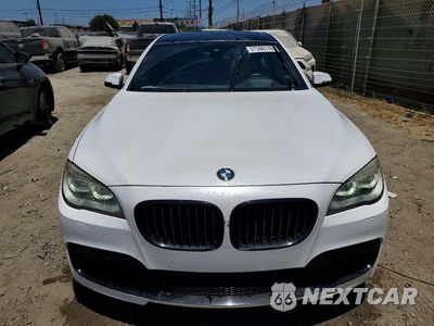 Piąte zdjęcie samochodu w środku: 2014 BMW 750 LI VIN:WBAYE8C53ED135206 - miniatura