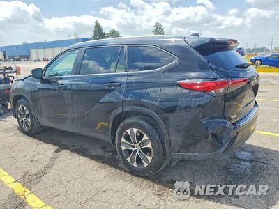 Drugie zdjęcie samochodu z przodu: 2023 TOYOTA HIGHLANDER XLE VIN:5TDKDRBHXPS502624 - miniatura