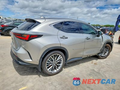 Trzecie zdjęcie samochodu z tyłu: 2022 LEXUS NX 350H VIN:JTJHKCEZ5N2005449 - miniatura