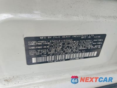 Zdjęcie 13 z 13 samochodu: 2017 SUBARU CROSSTREK LIMITED VIN:JF2GPANC9H8229570 - miniatura