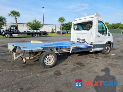 Trzecie zdjęcie samochodu z tyłu: 2021 FORD TRANSIT T-350 VIN:1FDBW5Z86MKA84361 - miniatura