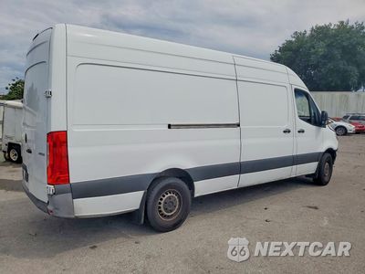 Trzecie zdjęcie samochodu z tyłu: 2022 MERCEDES BENZ SPRINTER 2500 DELIVERY VAN VIN:W1Y4ECHY7NT096192 - miniatura