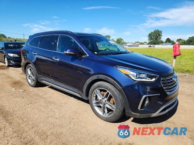 Czwarte zdjęcie samochodu z boku: 2018 HYUNDAI SANTA FE VIN:KM8SNDHF7JU260895 - miniatura