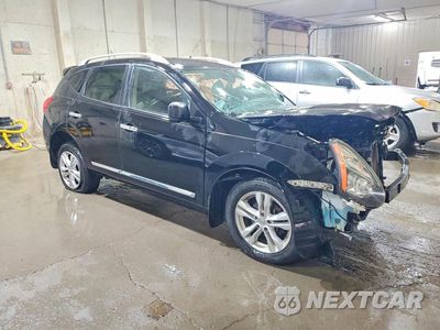 Czwarte zdjęcie samochodu z boku: 2015 NISSAN ROGUE SELECT S VIN:JN8AS5MV3FW760533 - miniatura