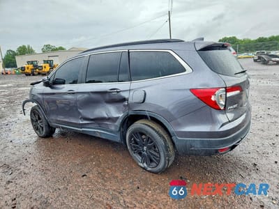 Drugie zdjęcie samochodu z przodu: 2022 HONDA PILOT SE VIN:5FNYF6H29NB055680 - miniatura