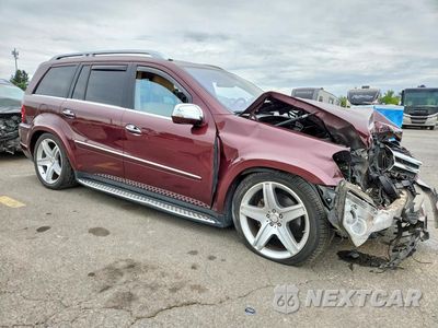 Czwarte zdjęcie samochodu z boku: 2010 MERCEDES-BENZ GL 550 4MATIC VIN:4JGBF8GE8AA609416 - miniatura