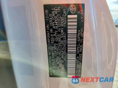 Zdjęcie 12 z 12 samochodu: 2009 TOYOTA YARIS BASE VIN:JTDJT903295263407 - miniatura