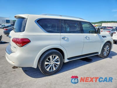 Trzecie zdjęcie samochodu z tyłu: 2015 INFINITI QX80 BASE VIN:JN8AZ2NF8F9570260 - miniatura