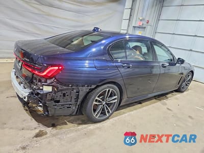 Trzecie zdjęcie samochodu z tyłu: 2020 BMW 740 XI VIN:WBA7T4C00LCD27087 - miniatura