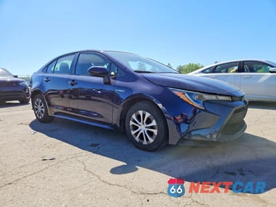 Czwarte zdjęcie samochodu z boku: 2021 TOYOTA COROLLA LE VIN:JTDEAMDE9MJ002359 - miniatura