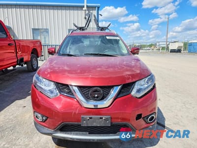Piąte zdjęcie samochodu w środku: 2015 NISSAN ROGUE SL VIN:5N1AT2MV1FC784950 - miniatura