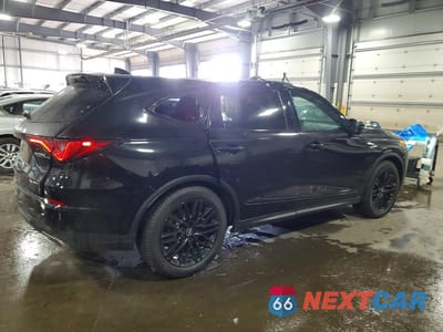 Trzecie zdjęcie samochodu z tyłu: 2022 ACURA MDX A-SPEC VIN:5J8YE1H02NL049089 - miniatura