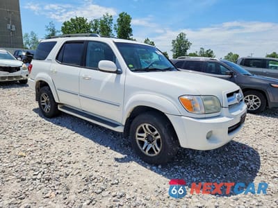 Czwarte zdjęcie samochodu z boku: 2005 TOYOTA SEQUOIA LIMITED VIN:5TDBT48A45S252164 - miniatura