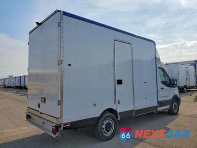 Trzecie zdjęcie samochodu z tyłu: 2020 FORD TRANSIT DELIVERY TRUCK VIN:1FDBW5Z82LKA95582 - miniatura