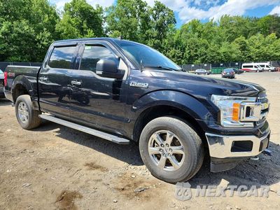 Czwarte zdjęcie samochodu z boku: 2019 FORD F150 SUPERCREW VIN:1FTEW1E52KFB46754 - miniatura