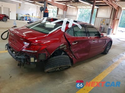 Trzecie zdjęcie samochodu z tyłu: 2019 GENESIS G70 ELITE VIN:KMTG74LE9KU026425 - miniatura