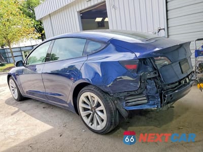 Drugie zdjęcie samochodu z przodu: 2022 TESLA MODEL 3 VIN:5YJ3E1EA7NF370781 - miniatura