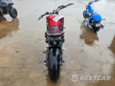 Czwarte zdjęcie samochodu z boku: 2017 YAMAHA FZ09 VIN:JYARN53E6HA002060 - miniatura