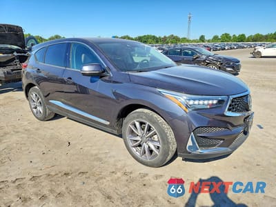 Czwarte zdjęcie samochodu z boku: 2020 ACURA RDX TECHNOLOGY VIN:5J8TC1H56LL012507 - miniatura