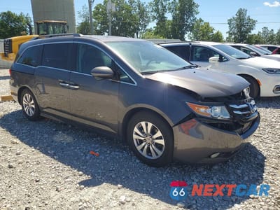 Czwarte zdjęcie samochodu z boku: 2016 HONDA ODYSSEY EXL VIN:5FNRL5H60GB162095 - miniatura