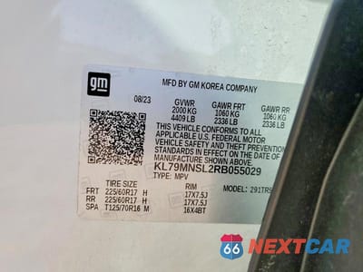 Zdjęcie 14 z 14 samochodu: 2024 CHEVROLET TRAILBLAZER VIN:KL79MNSL2RB055029 - miniatura