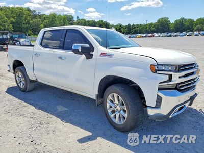 Czwarte zdjęcie samochodu z boku: 2021 CHEVROLET SILVERADO K1500 LTZ VIN:3GCUYGED5MG302545 - miniatura