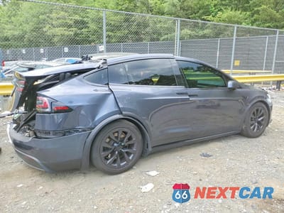 Trzecie zdjęcie samochodu z tyłu: 2022 TESLA MODEL X VIN:7SAXCBE5XNF333873 - miniatura