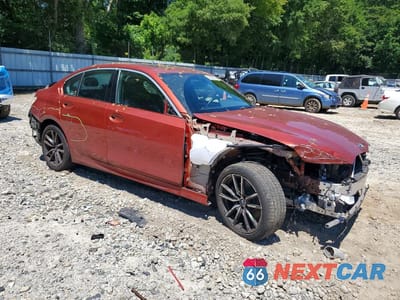 Czwarte zdjęcie samochodu z boku: 2021 BMW 330XI VIN:3MW5R7J00M8B57250 - miniatura