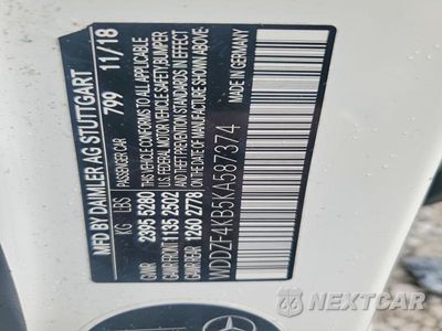 Zdjęcie 12 z 12 samochodu: 2019 MERCEDES-BENZ E 300 4MATIC VIN:WDDZF4KB5KA587374 - miniatura