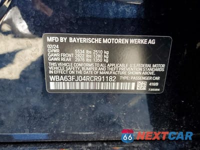 Zdjęcie 13 z 13 samochodu: 2024 BMW 540 XI VIN:WBA63FJ04RCR91182 - miniatura