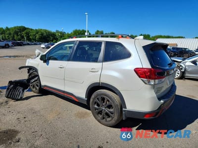 Drugie zdjęcie samochodu z przodu: 2021 SUBARU FORESTER SPORT VIN:JF2SKARC3MH493736 - miniatura