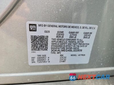 Zdjęcie 12 z 12 samochodu: 2025 GMC TERRAIN ELEVATION VIN:3GKALMEG4SL322806 - miniatura