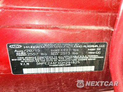 Zdjęcie 12 z 12 samochodu: 2016 HYUNDAI SONATA SE VIN:5NPE24AFXGH291825 - miniatura