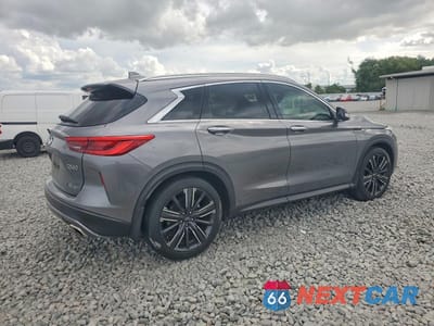 Trzecie zdjęcie samochodu z tyłu: 2021 INFINITI QX50 LUXE VIN:3PCAJ5BA3MF102596 - miniatura