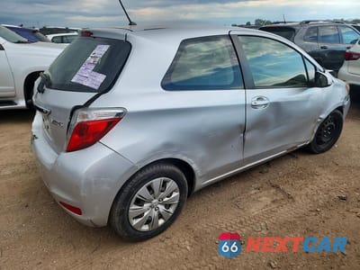 Trzecie zdjęcie samochodu z tyłu: 2014 TOYOTA YARIS 3-DOOR L VIN:JTDJTUD35ED585276 - miniatura