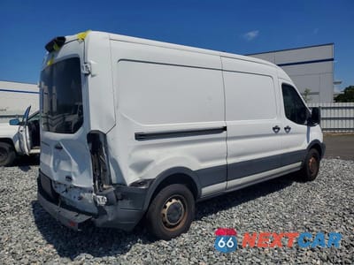 Trzecie zdjęcie samochodu z tyłu: 2019 FORD TRANSIT T- - DELIVERY VAN VIN:1FTYR2CM8KKB83965 - miniatura