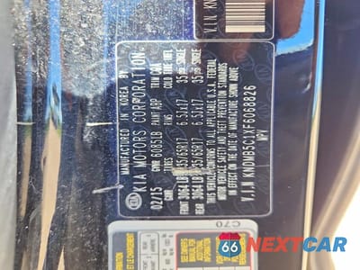 Zdjęcie 12 z 12 samochodu: 2015 KIA SEDONA LX VIN:KNDMB5C1XF6068826 - miniatura