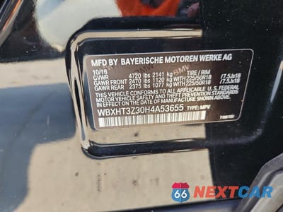Zdjęcie 13 z 13 samochodu: 2017 BMW X1 XDRIVE28I VIN:WBXHT3Z30H4A53655 - miniatura
