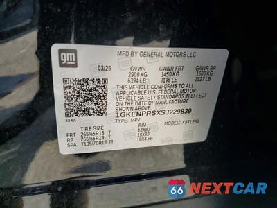 Zdjęcie 13 z 13 samochodu: 2025 GMC ACADIA AT4 VIN:1GKENPRSXSJ229839 - miniatura