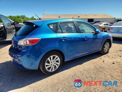 Trzecie zdjęcie samochodu z tyłu: 2012 MAZDA 3 I VIN:JM1BL1M70C1535518 - miniatura