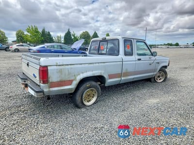 Trzecie zdjęcie samochodu z tyłu: 1991 FORD RANGER SUPER CAB VIN:1FTCR14U1MPA46777 - miniatura