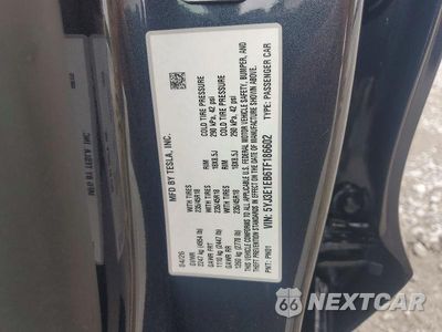 Zdjęcie 12 z 12 samochodu: 2026 TESLA MODEL 3 VIN:5YJ3E1EB6TF186602 - miniatura